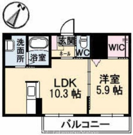 ハンプトンコートの物件間取画像